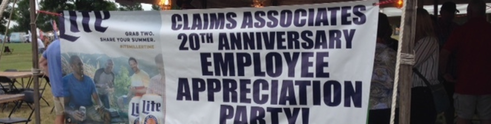 Claims Associates has Employee Appreciation party to celebrate 20 years at Jazzfest